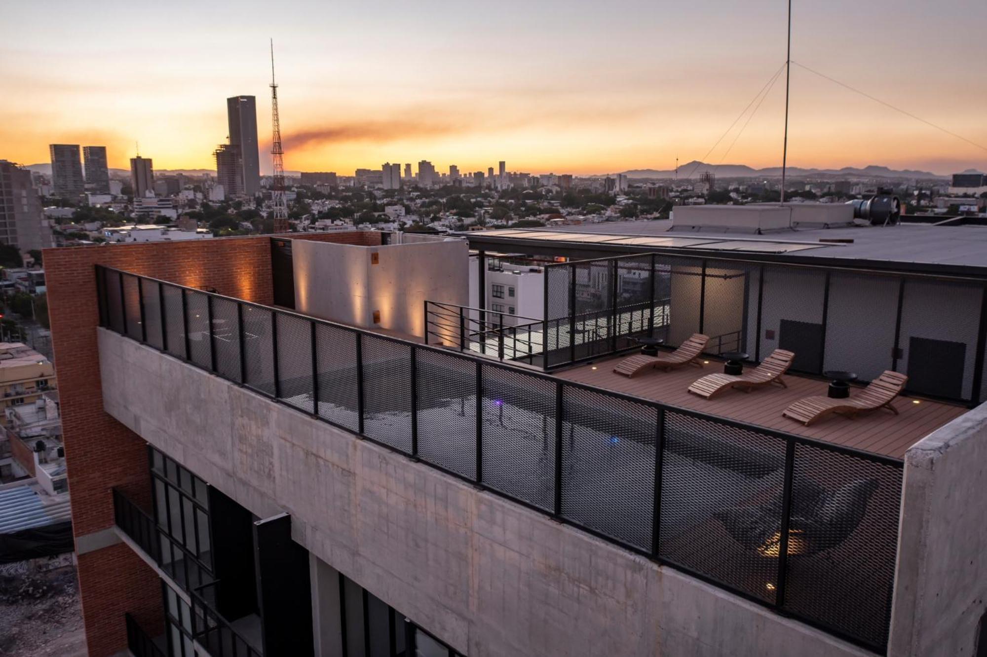 Galeria Flat Rooftop Pool Witgdl Guadalajara Exterior photo