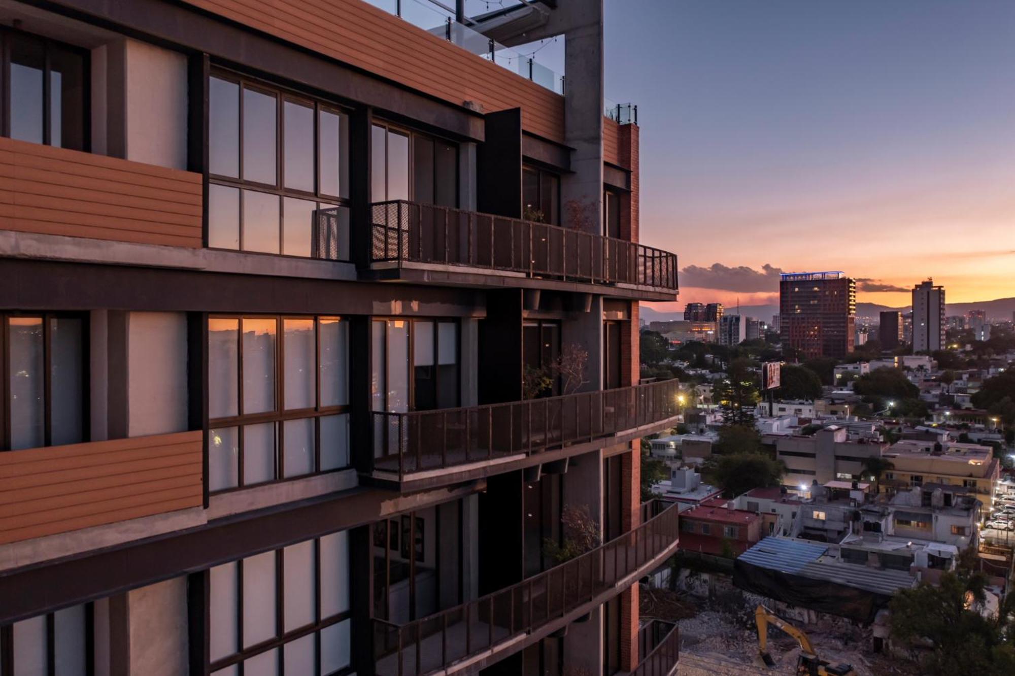 Galeria Flat Rooftop Pool Witgdl Guadalajara Exterior photo