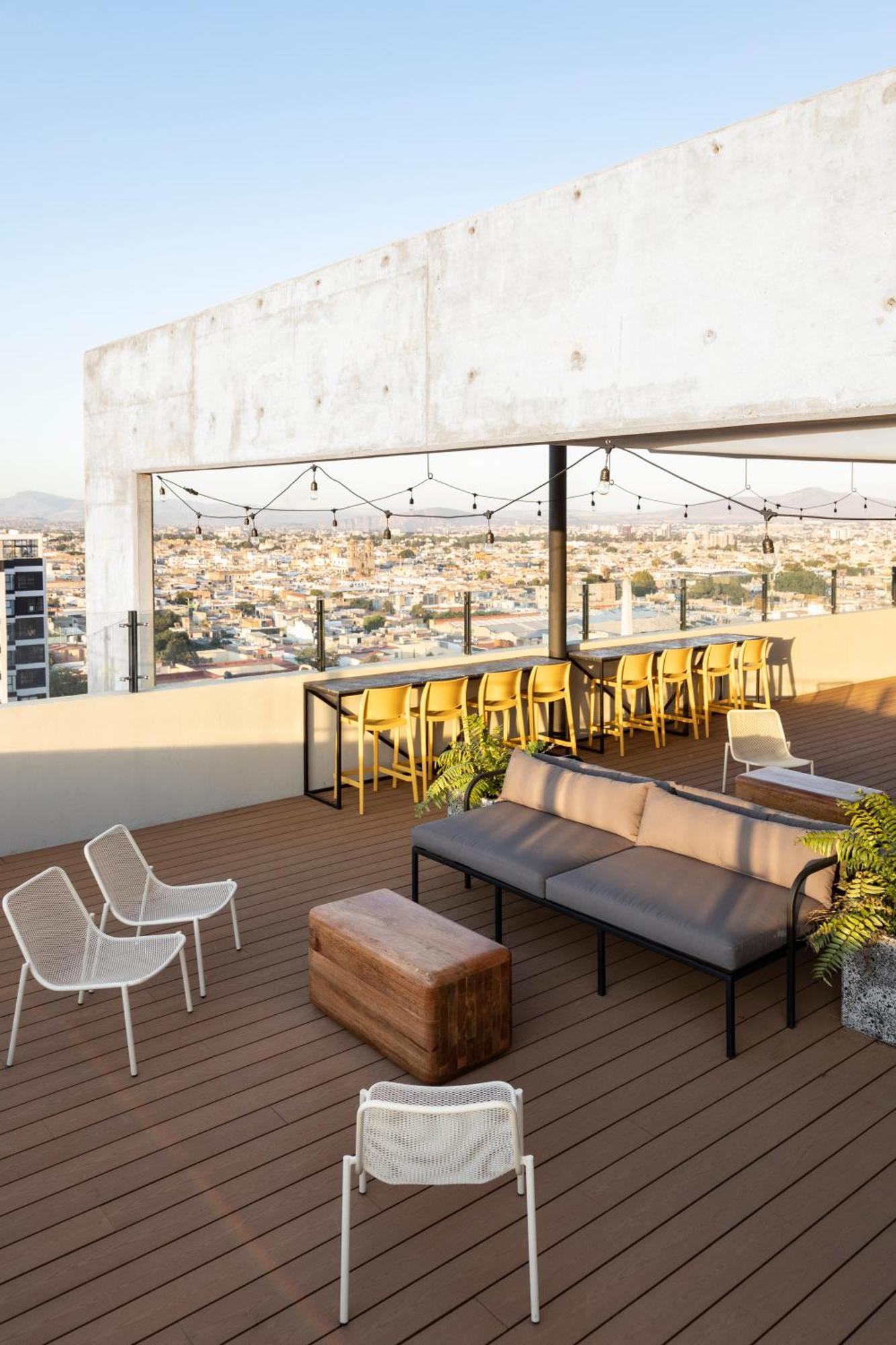 Galeria Flat Rooftop Pool Witgdl Guadalajara Exterior photo